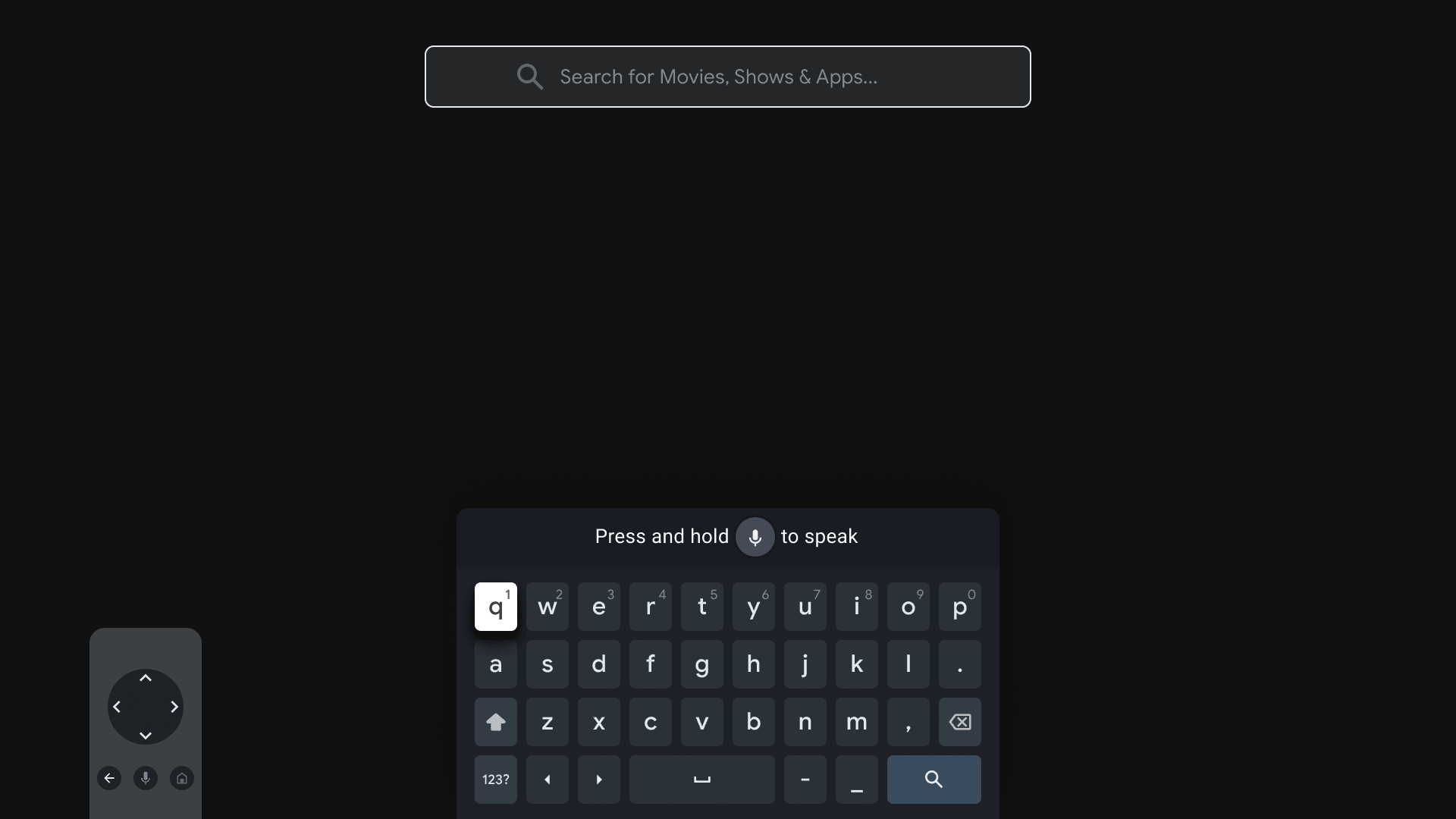 GBoard for TV