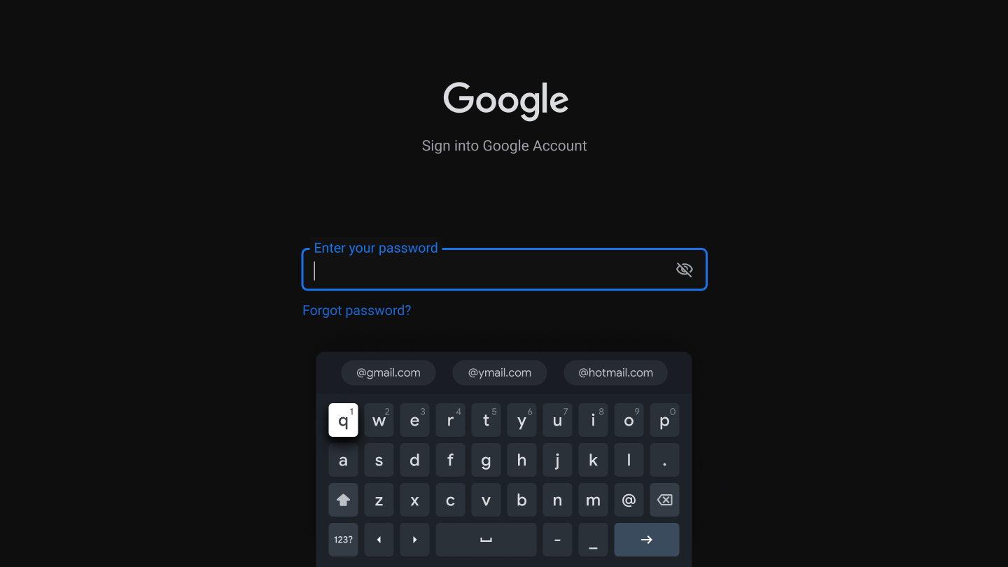 GBoard for TV
